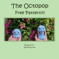 | 🐙 The Octopop 🐙 Here's my FREE Octopop pattern! These Octopops are perfect for markets, as they work up fairly quickly. 🤗 If you use… | Instagram