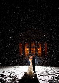 Snowing / Winter Wedding   © Matt Ramos Photography 2012 (All Rights Reserved)