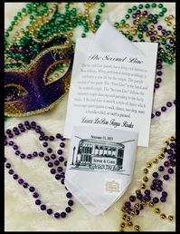 Second Line Handkerchief Sleeve/pouch priced per Dozen 12 - Etsy