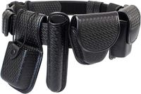 Amazon.com : LytHarvest 8-in-1 Police Duty Belt Kit with Pouches, Law Enforcement Utility Belt Rig, Modular Security Guard Equipement, Tactical Utility Duty Belt, Basketweave (Medium) : Sports & Outdoors