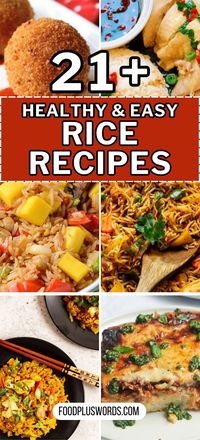 Make easy dinner recipes with rice, from simple sides to healthy options. Try Indian and Asian-inspired dishes, make vegetarian or salmon dinners, and cook in a rice cooker or instant pot. Enjoy chicken and rice combos, including Chinese and best fried versions. Explore the flavors of White and Basmati rice in simple recipes like pilaf and seasoned rice.