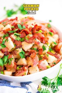 Easy German Potato Salad (With Bacon)