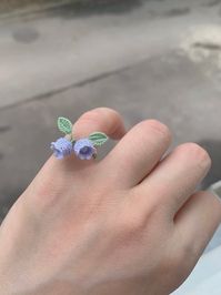 Unfortunately, our designer’s production time is delayed to 20-30 working days due to her pressure. Since tiny handmade rings with thread are difficult and time-consuming in production. Every time she made a simple small mistake, she must start all over again and again. And finally after the each part was made, she have to color the ring and let it dry 🌸Therefore, no rush orders for her please 🌷🦋Thank you again for your like 🌸 At least 20-30 working days’ making time, no rush orders please!