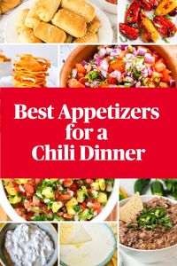 The Best Appetizers to serve with chili are the family favorites everyone loves! They’ll start your Big Game Day party off with a tasty hit! When you're serving chili for supper and you're entertaining, these are great ideas for appetizers to serve before the meal. Most of these appetizers go with the chili and would serve as great topping ideas, too! Simple appetizers are great for Game Days, like your Super Bowl Party!