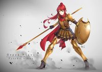 Ancient Greek Achilles Style Pyrrha Nikos Wallpaper