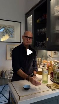 Stanley Tucci on Instagram: "✨🍸Tanqueray No TEN Freezer Martini Cocktails (Serves 7-8 people) 🍸✨⁣⁣⠀
⁣⁣⠀
#AD This recipe has changed my life... hosting this festive season just got so much easier. Cocktails ready to go means less time prepping at the bar! Cheers to that 🍸⁣⁣⠀
⁣⁣⠀
Recipe for a dry Tanqueray No. TEN martini cocktail (Serves 7- 8 people)⁣⁣⠀
⁣⁣⠀
425ml Tanqueray No. TEN⁣⁣⠀
100ml Vermouth⁣⁣⠀
175ml Mineral water⁣⁣⠀
⁣⁣⠀
⁣⁣⠀
Method:⁣⁣⠀
⁣⁣⠀
1. Combine all ingredients in an empty 700ml No. TEN bottle or jug.⁣⁣⠀
⁣⁣⠀
2. Store the bottle in the freezer for several hours, or overnight.⁣⁣⠀
⁣⁣⠀
3. When ready to serve, pour 100ml into a chilled cocktail glass.⁣⁣⠀
⁣⁣⠀
4. Garnish of your choice⁣⁣⠀
⁣⁣⠀
Serve with a gilda (anchovies, olives and Guindilla pepper on a skewer) ⁣⁣⠀
⁣⁣⠀
Please drin