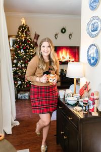 The ultimate holiday outfit inspiration including casual holiday outfits, dressy holiday outfits, and event Christmas pajamas!