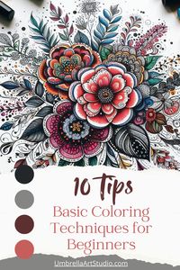 Coloring is a relaxing and creative activity, but if you're new to it, you might wonder how to get started or improve your skills. With a few simple techniques, you can turn any design into a stunning masterpiece. #coloring #coloringpages #coloringforadults