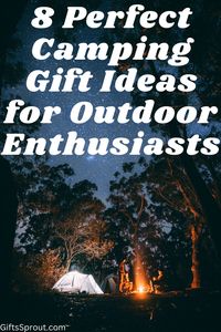 Gear up for adventure with 8 perfect camping gift ideas for outdoor enthusiasts. From rugged equipment to campfire essentials, these presents are ideal for those who seek the thrill of the great outdoors. #CampingGifts #OutdoorAdventure #NatureLoverPresents