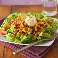 Lentil Taco Salad