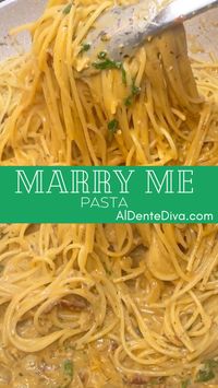 This Marry Me pasta is loaded with delicious Italian flavors that blend perfectly with a creamy pasta sauce. Marry Me Pasta From the recipe collection of