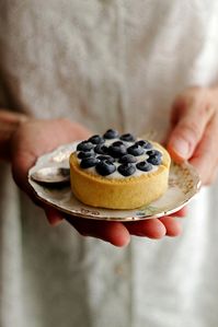 Blueberry tart