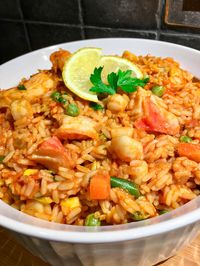 Seafood Rice - Easy Portuguese Side