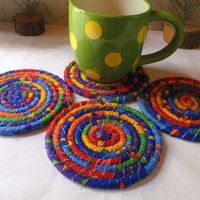 Use Up Scraps in Coiled Coasters, Trivets and More - Quilting Digest