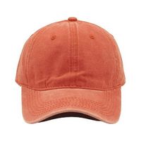 Dyed Washed 100% Cotton Solid Polo Style Baseball Ball Cap Hat Dad BRAND NEW! Dyed Washed Baseball cap Perfect Dad cap for summer Comfortable all-day wear 100% Cotton Adjustable Buckle Mid Profile / Unconstructed Pre-curved visor Comfortable all-day wear Size: One Size.  Color: Orange.  Gender: unisex.  Age Group: adult.