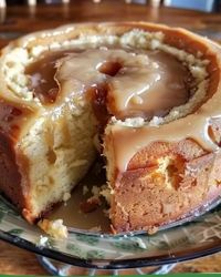 Salted Caramel Kentucky Butter Cake