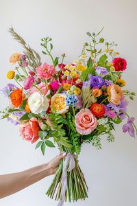 inspirations & ideas for bonquet design | natual styles & colorful arrangement