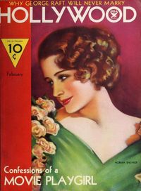 Norma Shearer, February 1934, Hollywood magazine