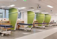 Explore architecture & interior designs for healthcare facilities including hospitals, clinics, medical laboratories and more in the healthcare Industry.