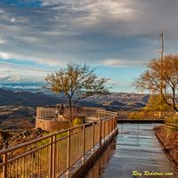 People enjoying a stunning view from a desert overlook in Northern Arizona. Buy this image at link! #arizona #view #desert #roadtrip