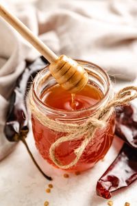 Sweet, a little spicy, and the perfect condiment for all your favorite eats! Our homemade hot honey recipe only uses 3 pantry staples and takes about 20 minutes to whip up.