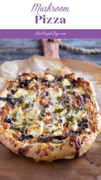 When you want a gourmet pizza, you will come back to this Mushroom Pizza over and over again. Our mushroom pizza recipe is the definition of a gourmet pizza – thin, rustic, and light. A mix of cream cheese, mozzarella, and brie make for the perfect creaminess to balance the bitterness of the kale! The crunch of the crust is perfection.