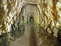 21. Stumphouse Mountain Tunnel - What started out as a shortcut to the Ohio River Valley ended up a unique and odd attraction for us. It is operated by the city of Walhalla as a state park and open daily to the public. While there you can also skip over and see the ever amazing Isaqueena Falls.