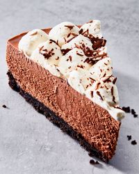 Chocolate Mousse Pie Recipe | Epicurious