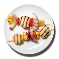 Scallops and Mango Skewers Recipe