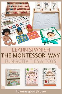 Montessori Spanish Lessons for the Early Years - Llamitas Spanish.com