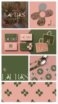 modern aesthetic flower shop branding design #logo #business #logodesing #design