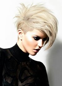 graduated bob with undercut, this look & variations of this look, are here to stay! Embrace!