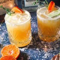 Festive Amaretto Orange Margarita