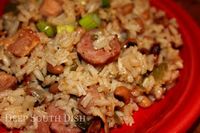 Deep South Dish: Black-eyed Pea Jambalaya - Deep South Hoppin' John