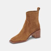 IRNIE BOOTIES TOBACCO SUEDE – Dolce Vita