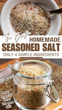 Unleash a burst of flavor with our DIY seasoned salt recipe. Crafted for perfection, it's the secret ingredient your dishes have been craving. #CulinaryMagic #FlavorfulDelights