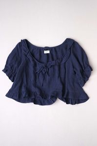 Doll Blouse | Dark Navy – morsel