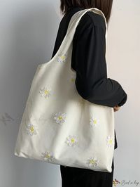 Bird in Bag - Elegant Floral Design, Spacious Womens Tote Bag with Ample Storage Capacity