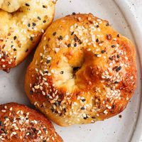 Two-Ingredient Air Fryer Protein Bagels