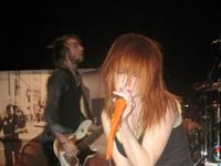 hayley williams from paramore. riot! era