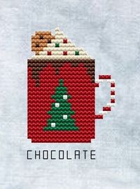 Hot Chocolate Mug - Cross Stitch Pattern