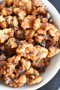 How to Make Candied Walnuts are the perfect way to turn regular shelled walnuts into a gourmet tasting treat. Use them to top ice cream, and more!