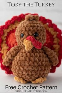 Hope you all have a wonderful Thanksgiving! #crochet #crochet365knittoo #crochetamigurumi #amigurumi #crochetturkey #crochetplush