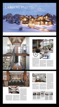 Breckenridge Magazine Winter 2018-19 Home Feature Layout Design by ShelleyLai.com