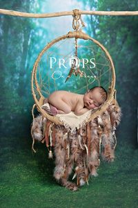 Newborn Dreamcatcher Prop Newborn Prop Digital backdrop | Etsy