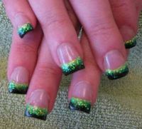 St Patrick's day nails