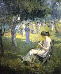 Mary Bradish Titcomb "Garden Party", no date