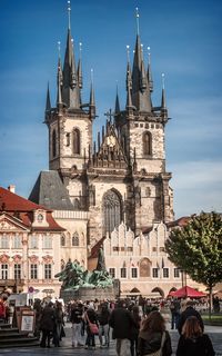 Church of our Lady before Tyn [Týnský Chrám] (c. 1380-1511), day view #2, Old Town Square, Parízská Str, Old Town, Prague, Czech Republic | by lumierefl