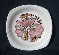 PALISSY ROYAL WORCESTER LOTUS BLOSSOM PRESERVE DISH RING PIN TRINKET DISH PINK  | eBay