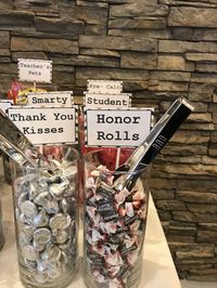 College graduation themed candy bar!